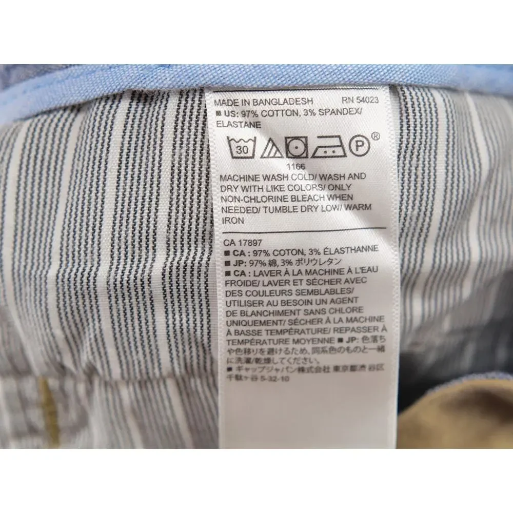 NWT Banana Republic Men's 35x32 Tan Aiden Chino Slim Fit Stretch Pants Work